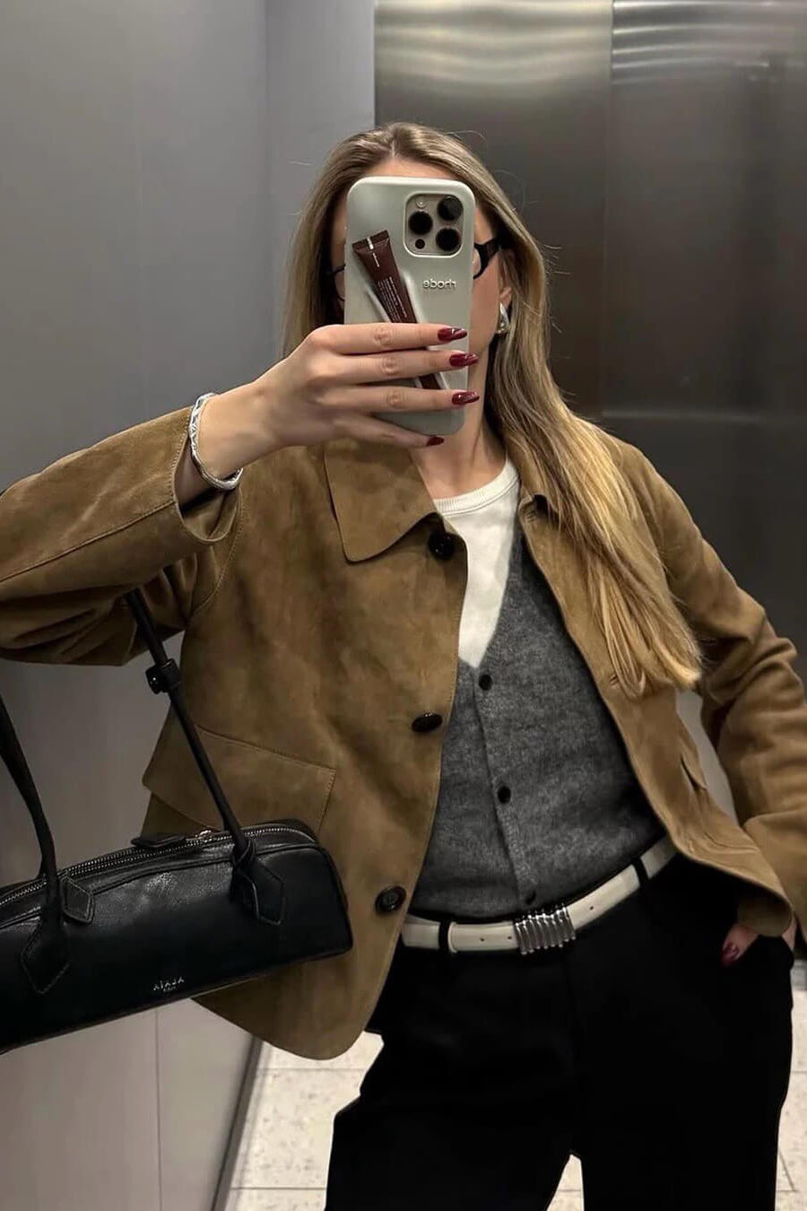 ZEYA - Melissa Suede Blazer Jacket