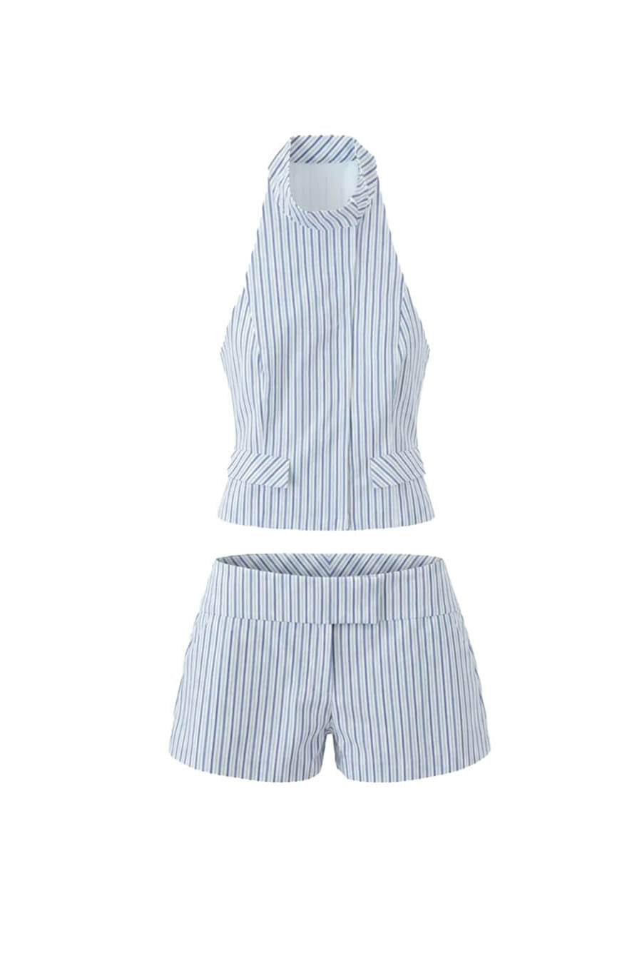 ZEYA - Mia Striped Mini Skirt Set
