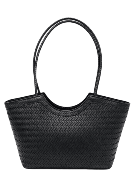 ZEYA - Mica Woven Faux Leather Bag