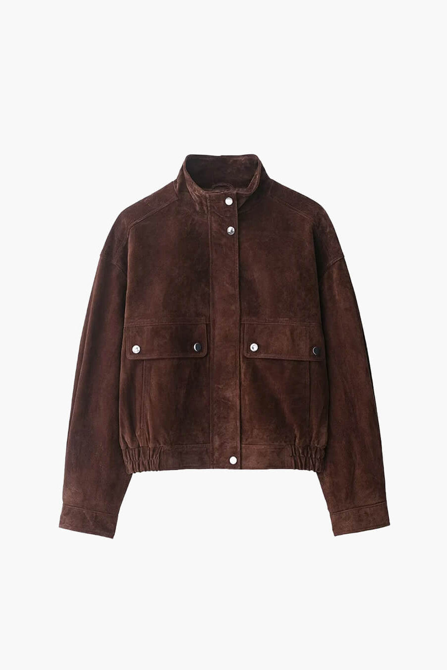 ZEYA - Nadine Suede Bomber Jacket
