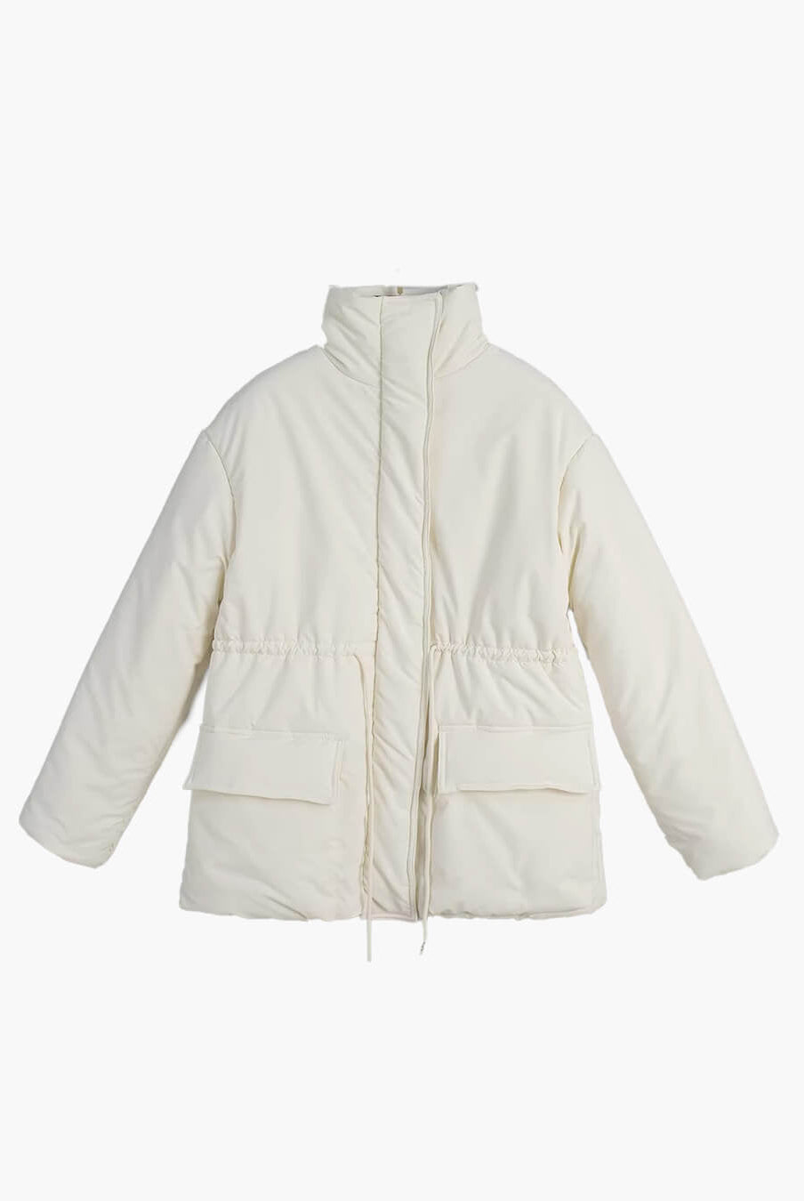 ZEYA - Neri Stand Collar Padded Puffer Coat