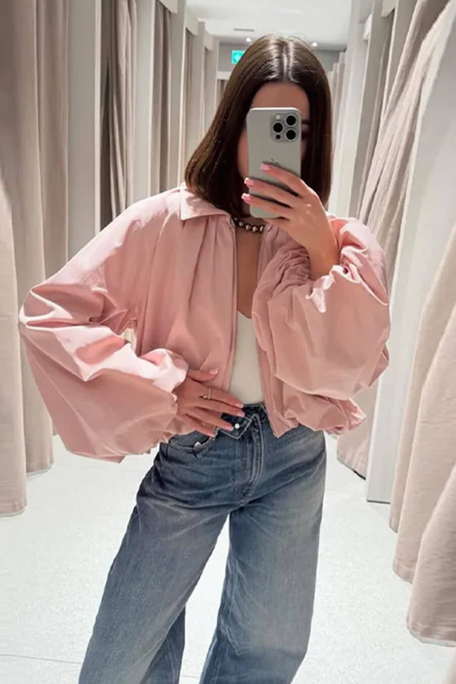 ZEYA - Nova Oversized Bomber Jacket