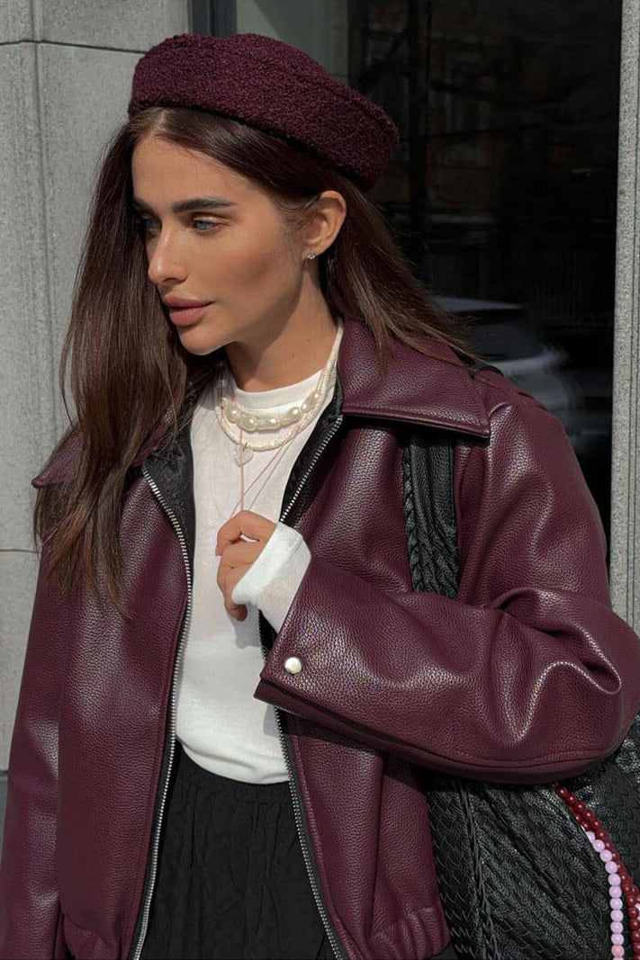 ZEYA - Risa Leather Jacket