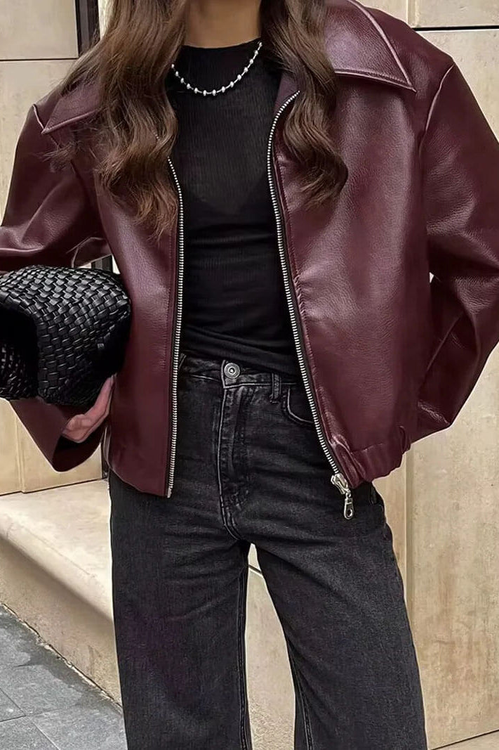 ZEYA - Risa Leather Jacket