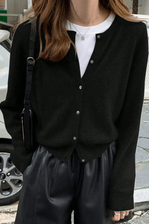 ZEYA - Ruth Button Front Knit Cardigan