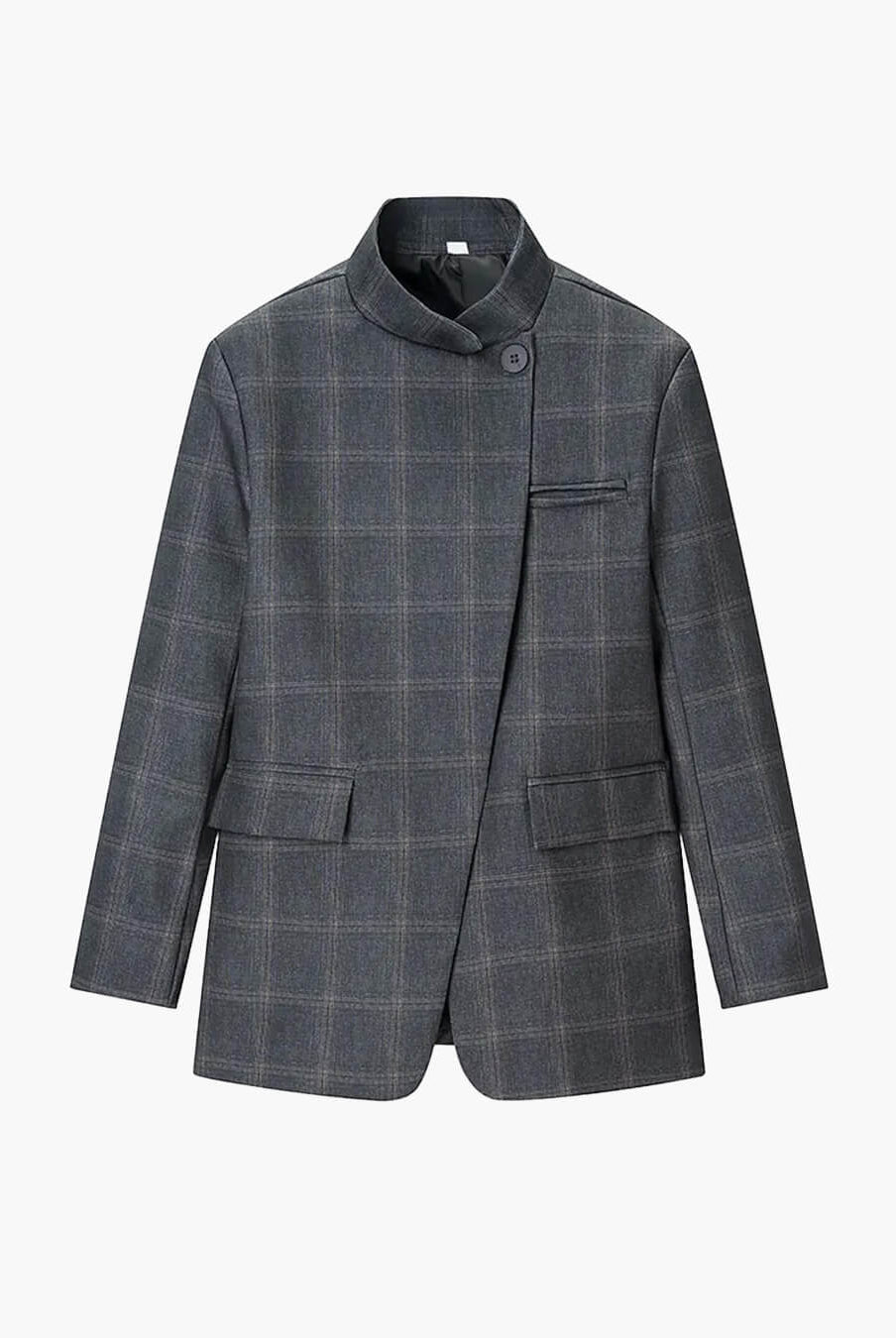 ZEYA - Selene Plaid Blazer Jacket
