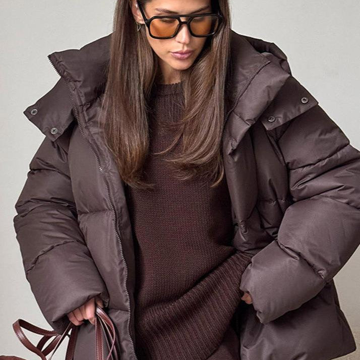 ZEYA - Sheila Detachable Hood Puffer Jacket
