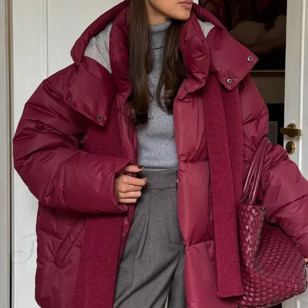 ZEYA - Sheila Detachable Hood Puffer Jacket