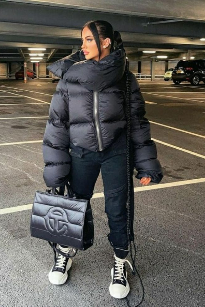 ZEYA - Sonia Funnel Neck Puffer Jacket
