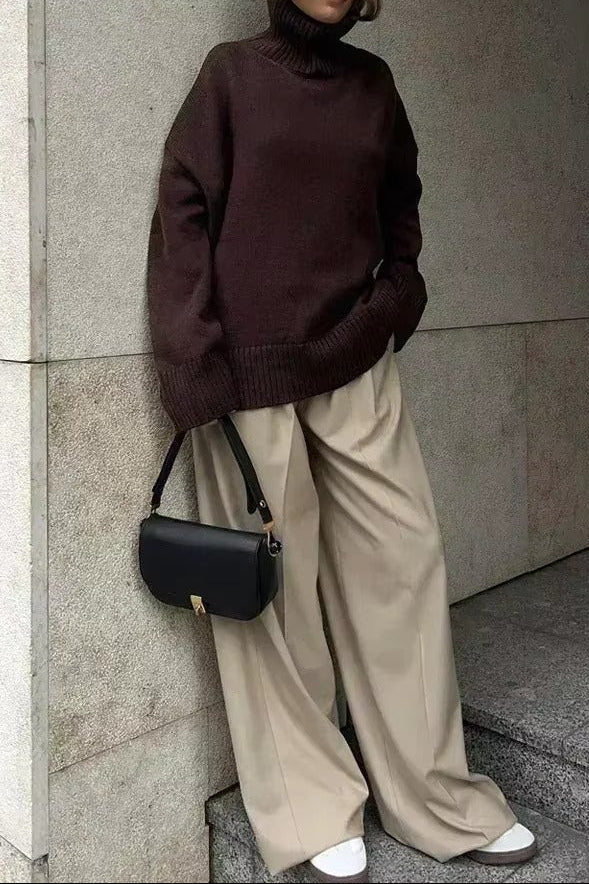 ZEYA - Zadie Oversized Turtleneck Sweater