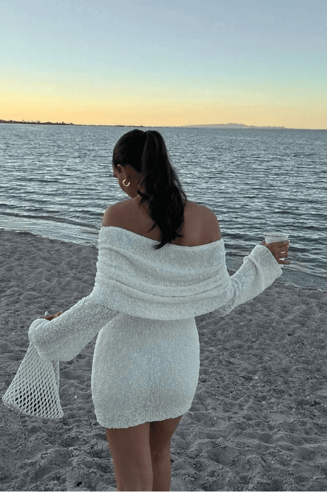 ZEYA - Zaria Off-Shoulder Bodycon Mini Dress