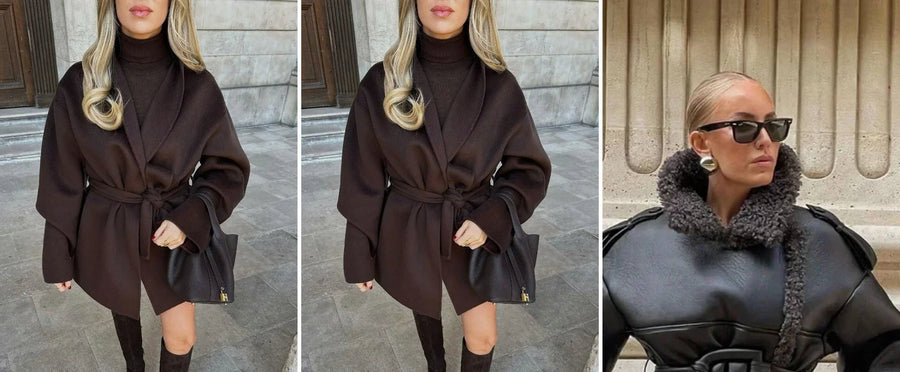 Le manteau ceinturé : mettez en valeur votre taille cet octobre