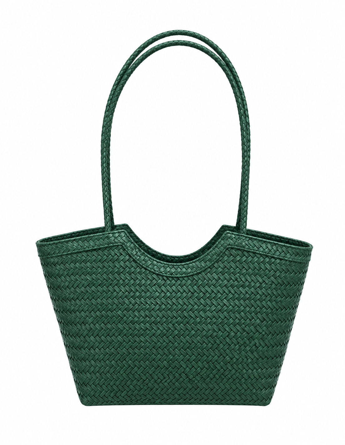 Sac Leona tressé en similicuir