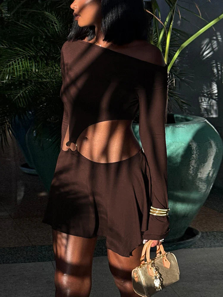 Sienna robe bodycon épaules dénudées