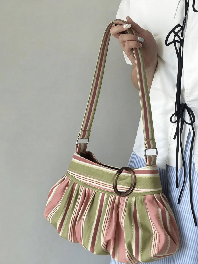 Maria.sac.épaules.rayé