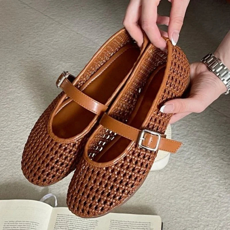 Ballerines Sophia en maille