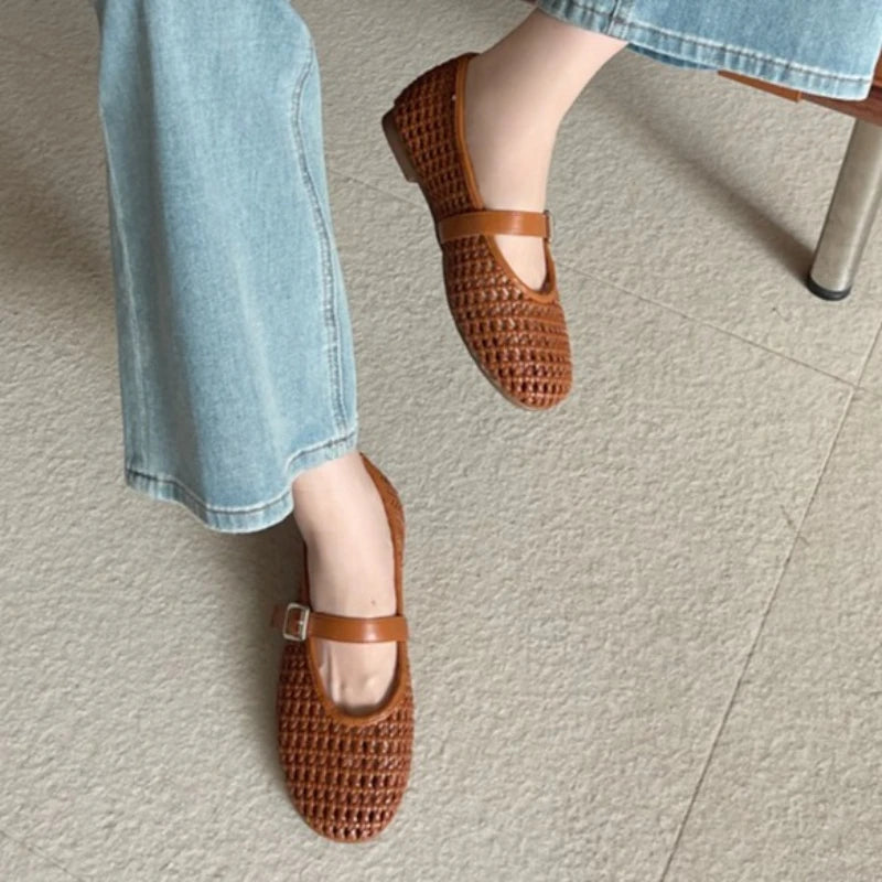 Ballerines Sophia en maille