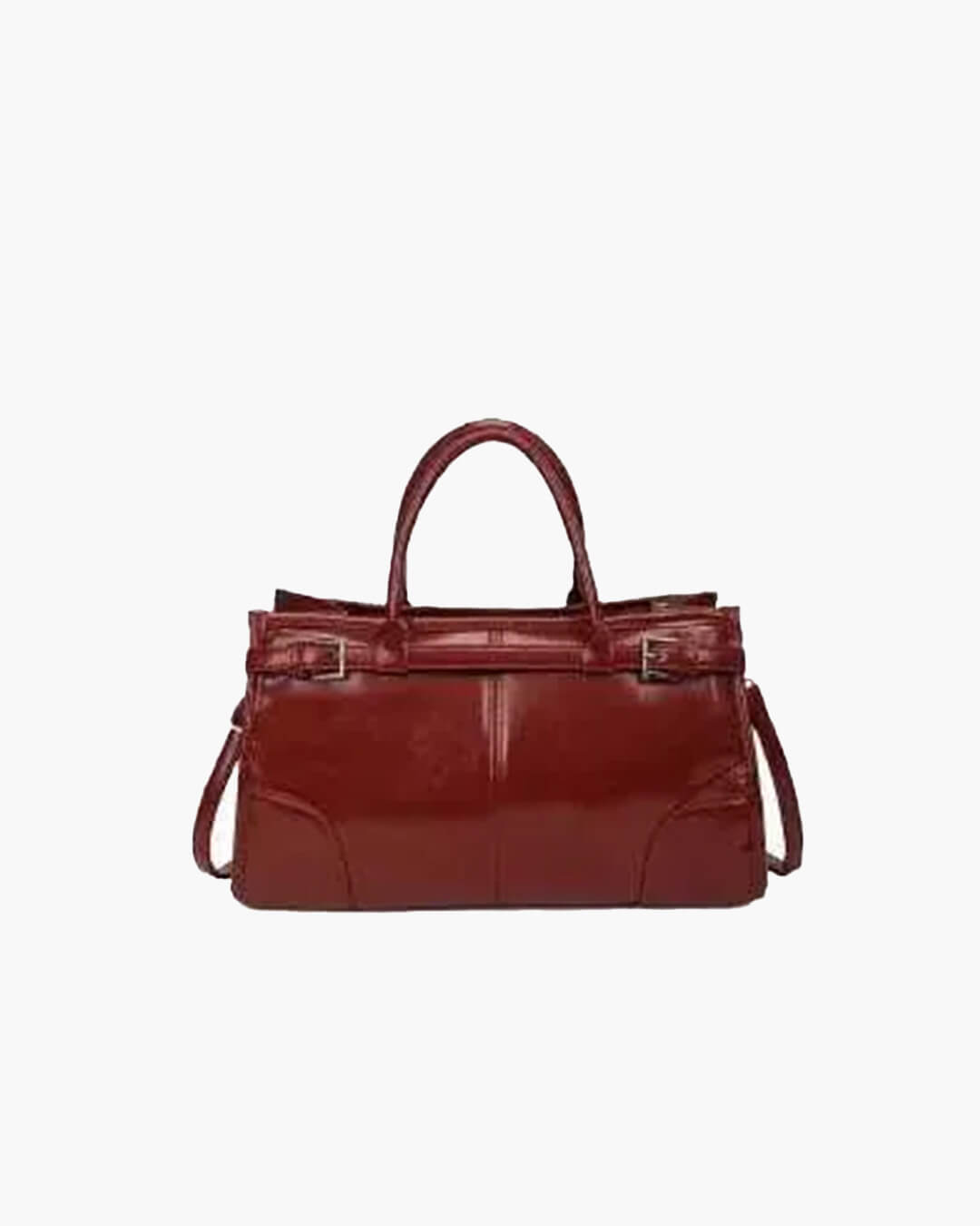 Sac à bandoulière en simili cuir Lorena avec détail de ceinture