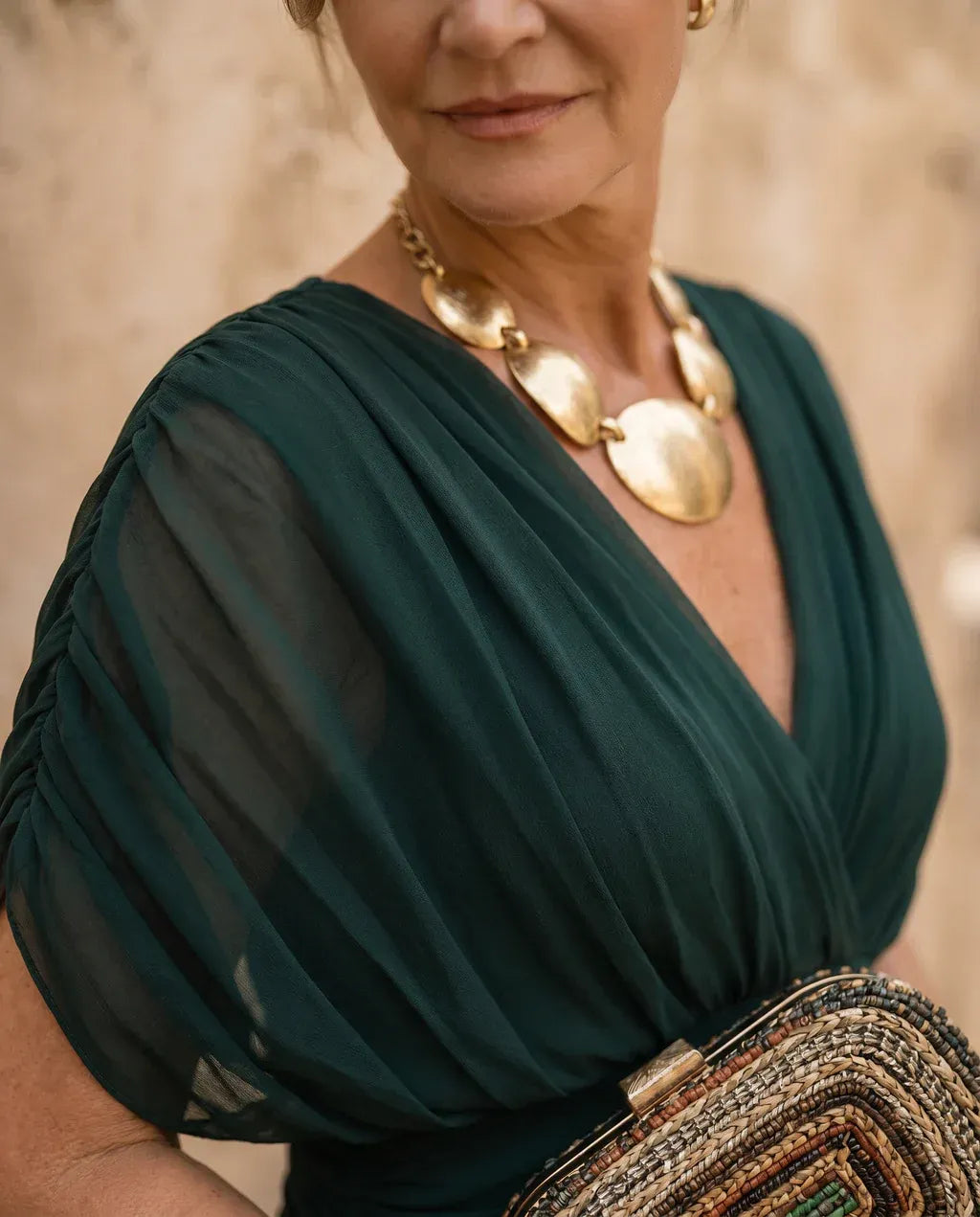 Robe maxi en maille Naomi