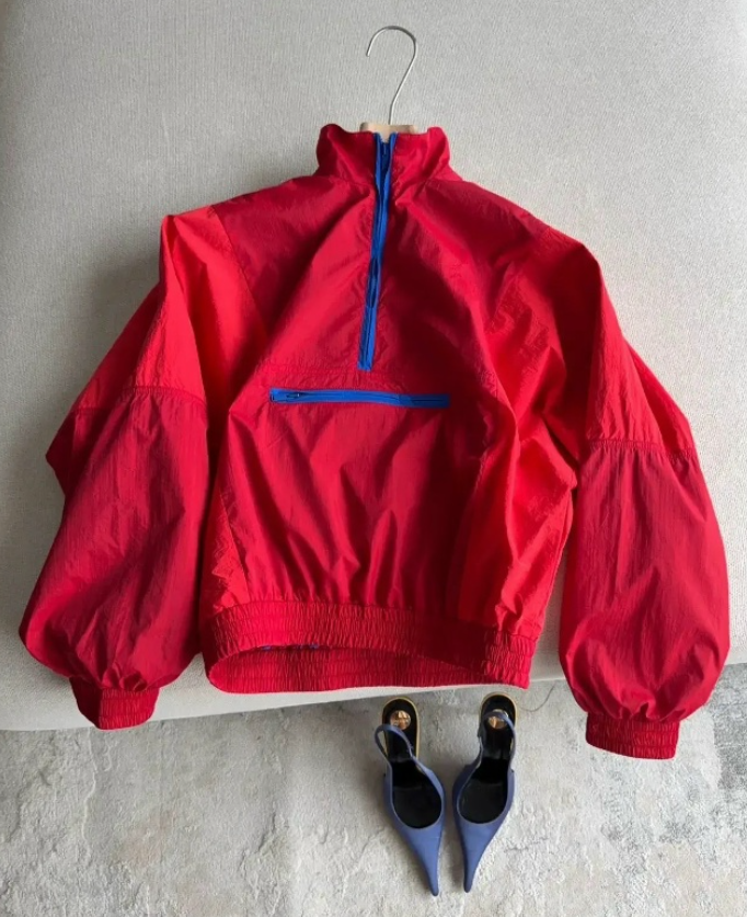 Veste imperméable Miranda zippée à mi-hauteur
