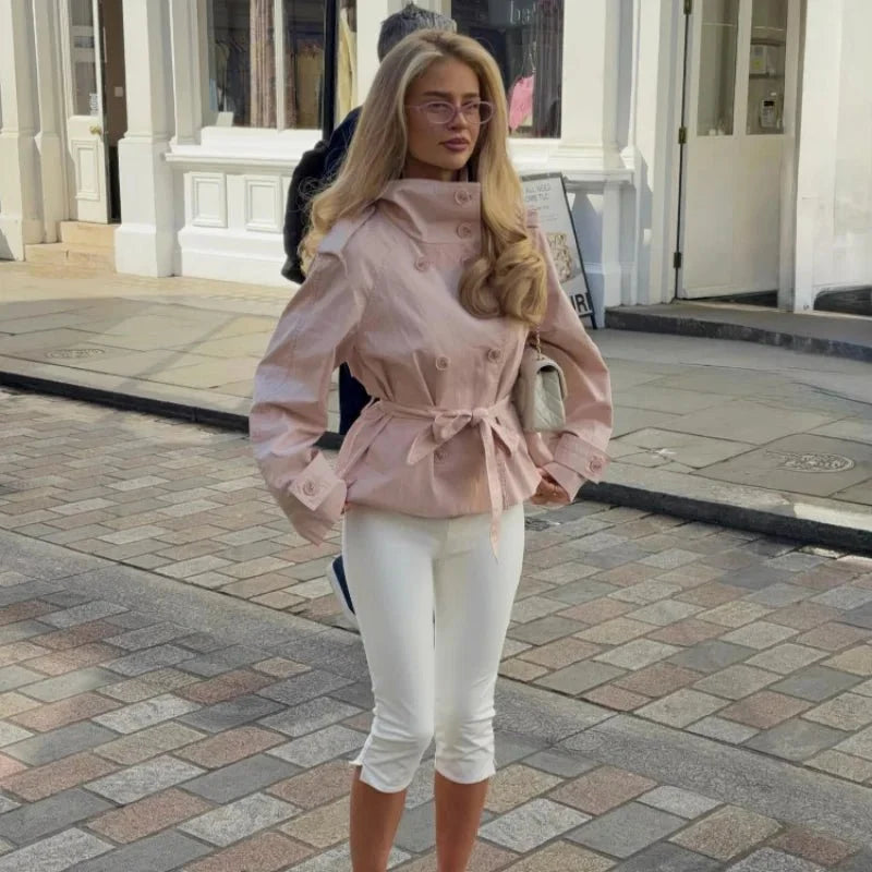 Veste trench Emily avec ceinture