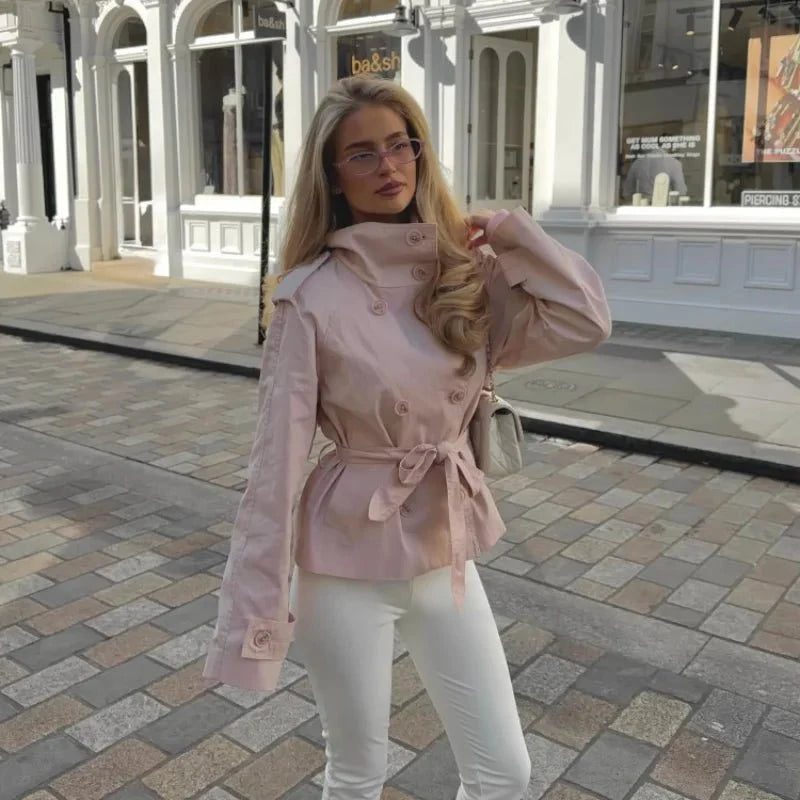 Veste trench Emily avec ceinture