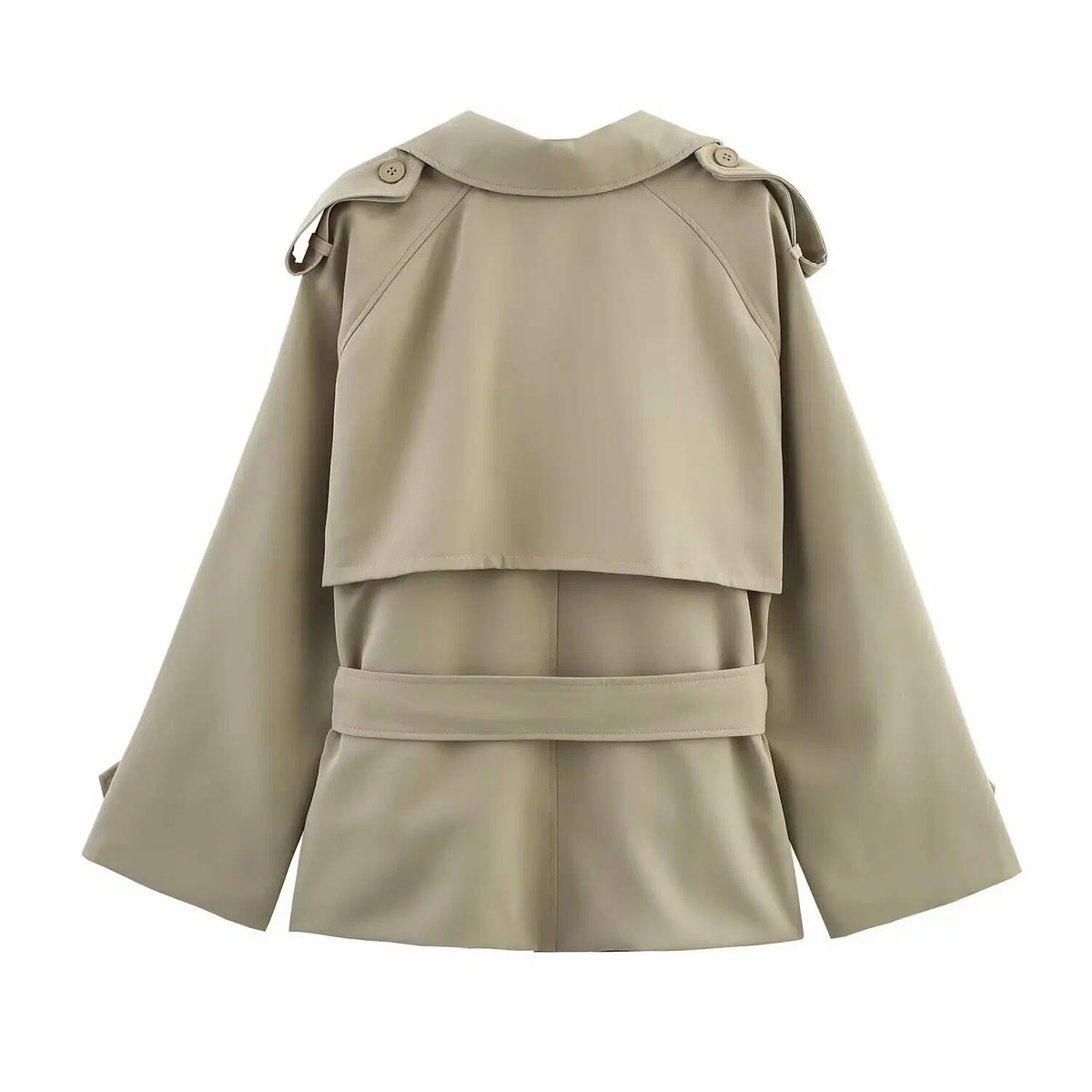 Trench-coat ceinturé oversize Fabienne