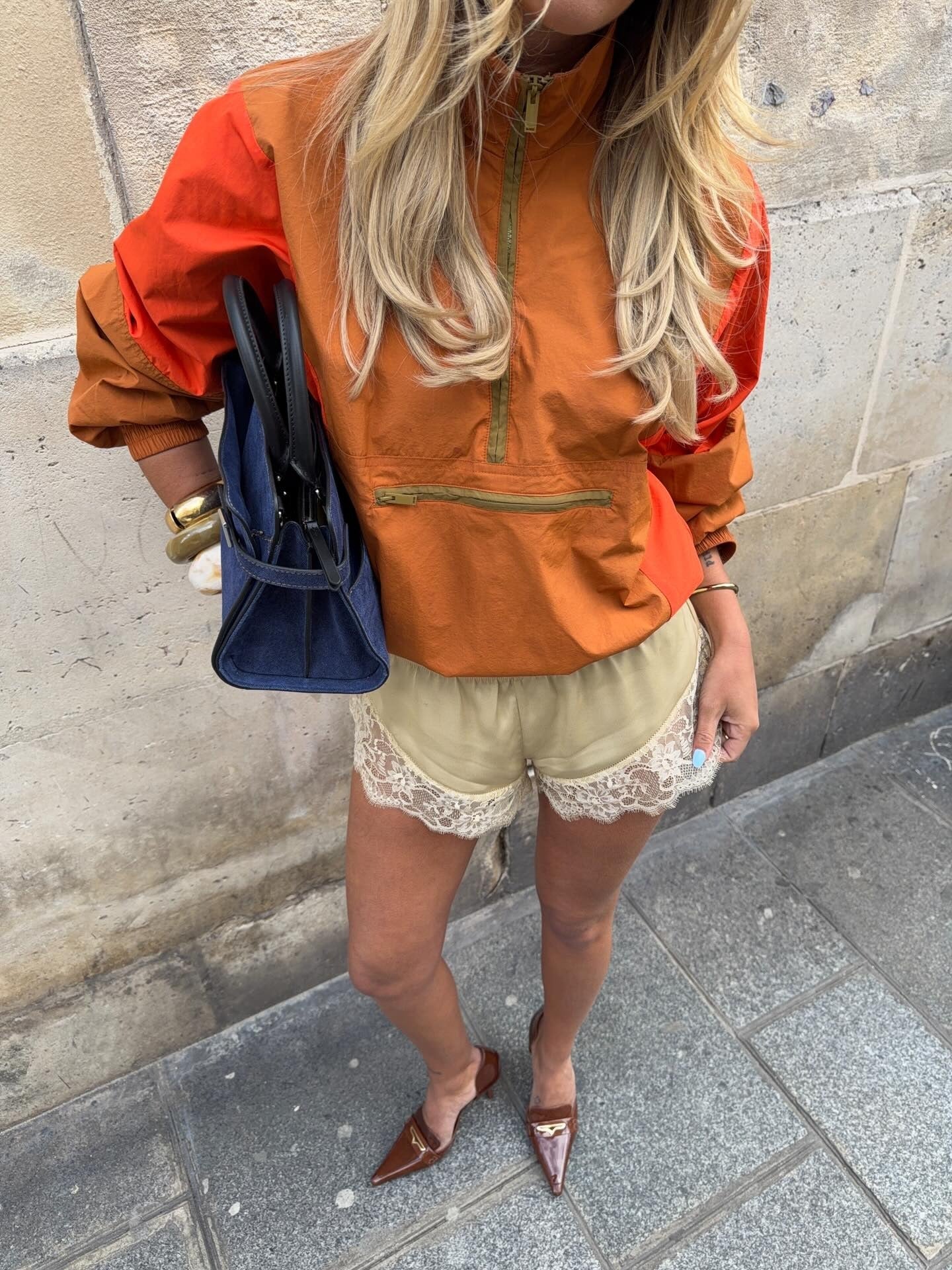 Veste imperméable Miranda zippée à mi-hauteur