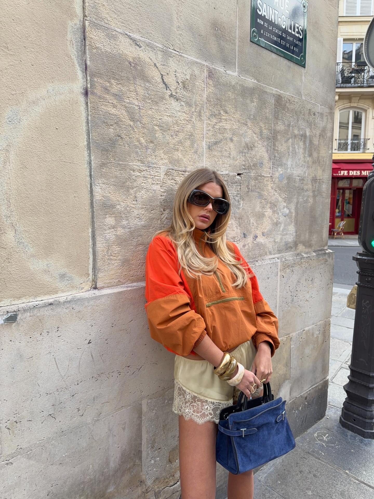 Veste imperméable Miranda zippée à mi-hauteur