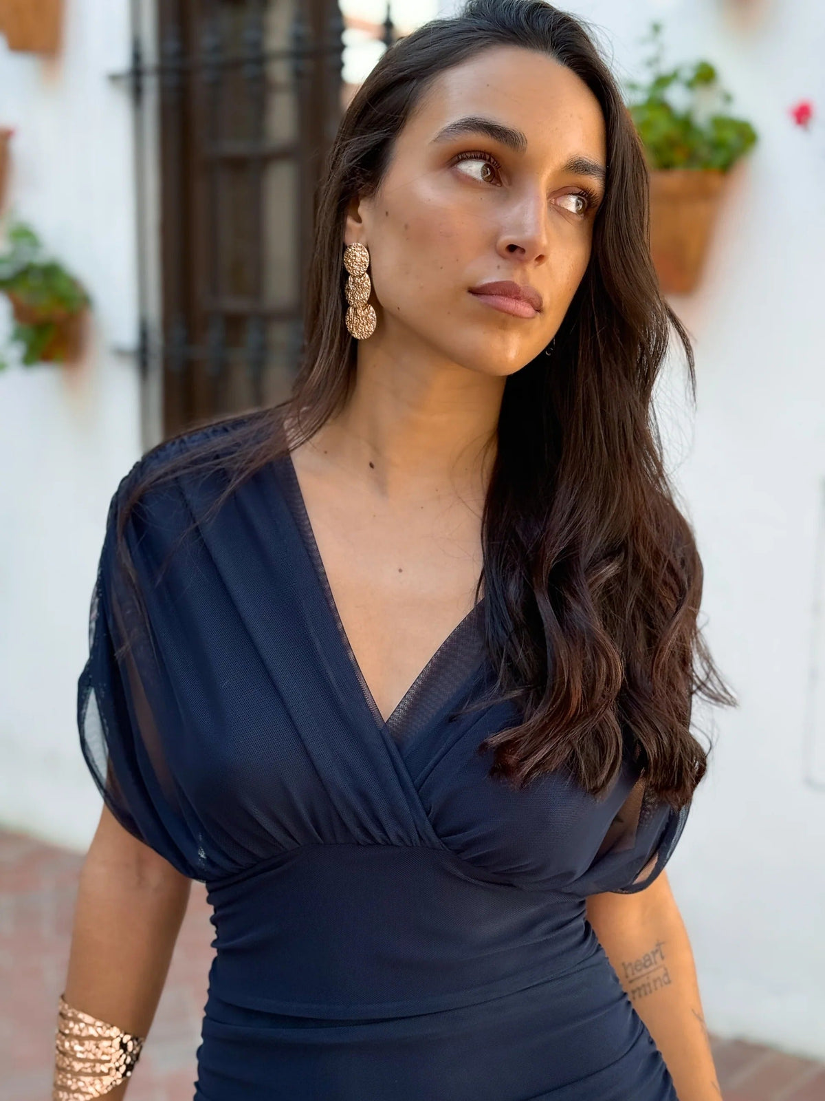 Robe maxi en maille Naomi