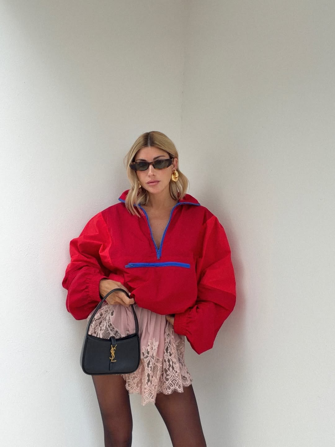 Veste imperméable Miranda zippée à mi-hauteur