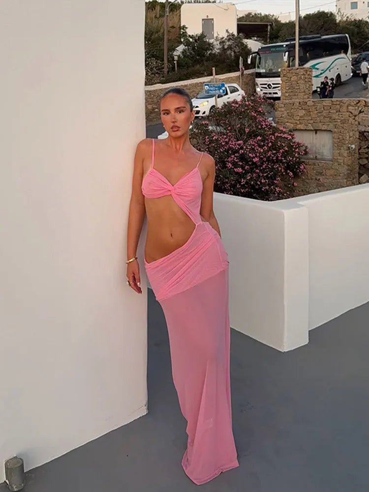 Robe maxi Bethany Twist Cut Out