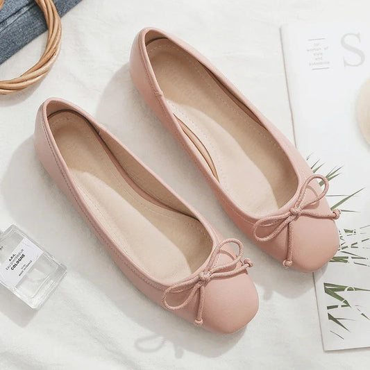Lola Square Toe Ballet Flats