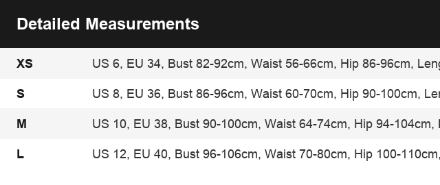 Size Guide
