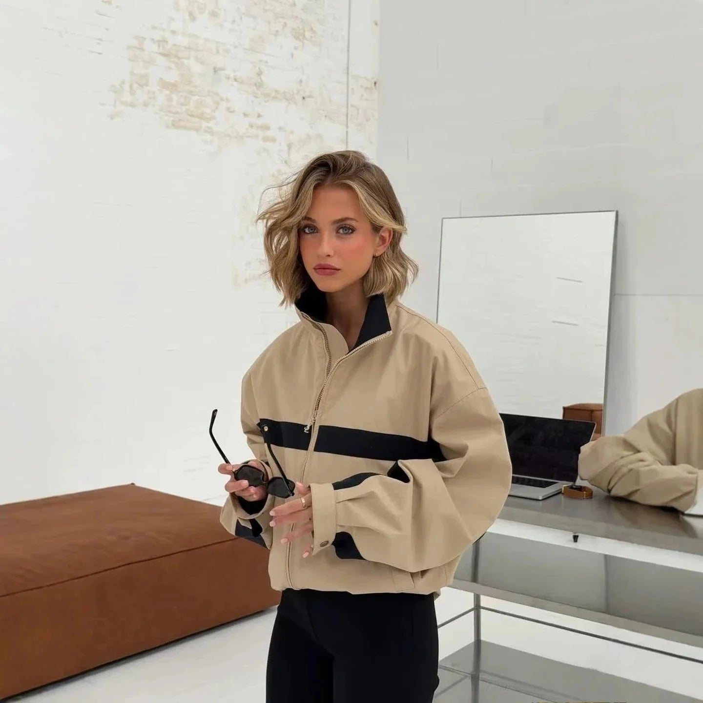 Blouson aviateur vintage Mila