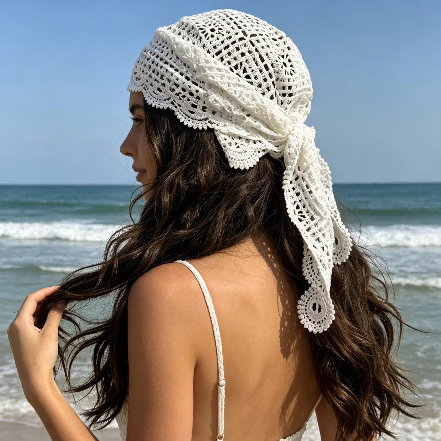 Margot Bohemian foulard triangle