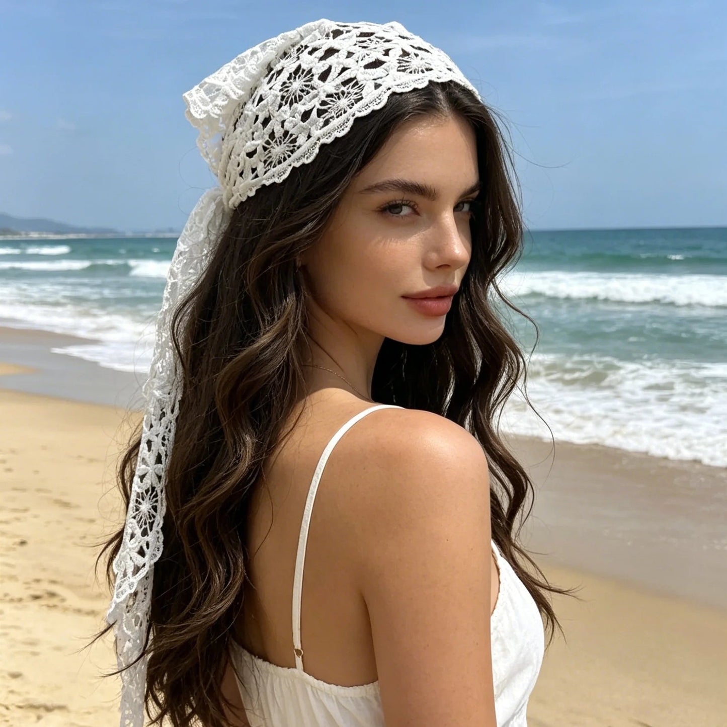 Margot Bohemian foulard triangle