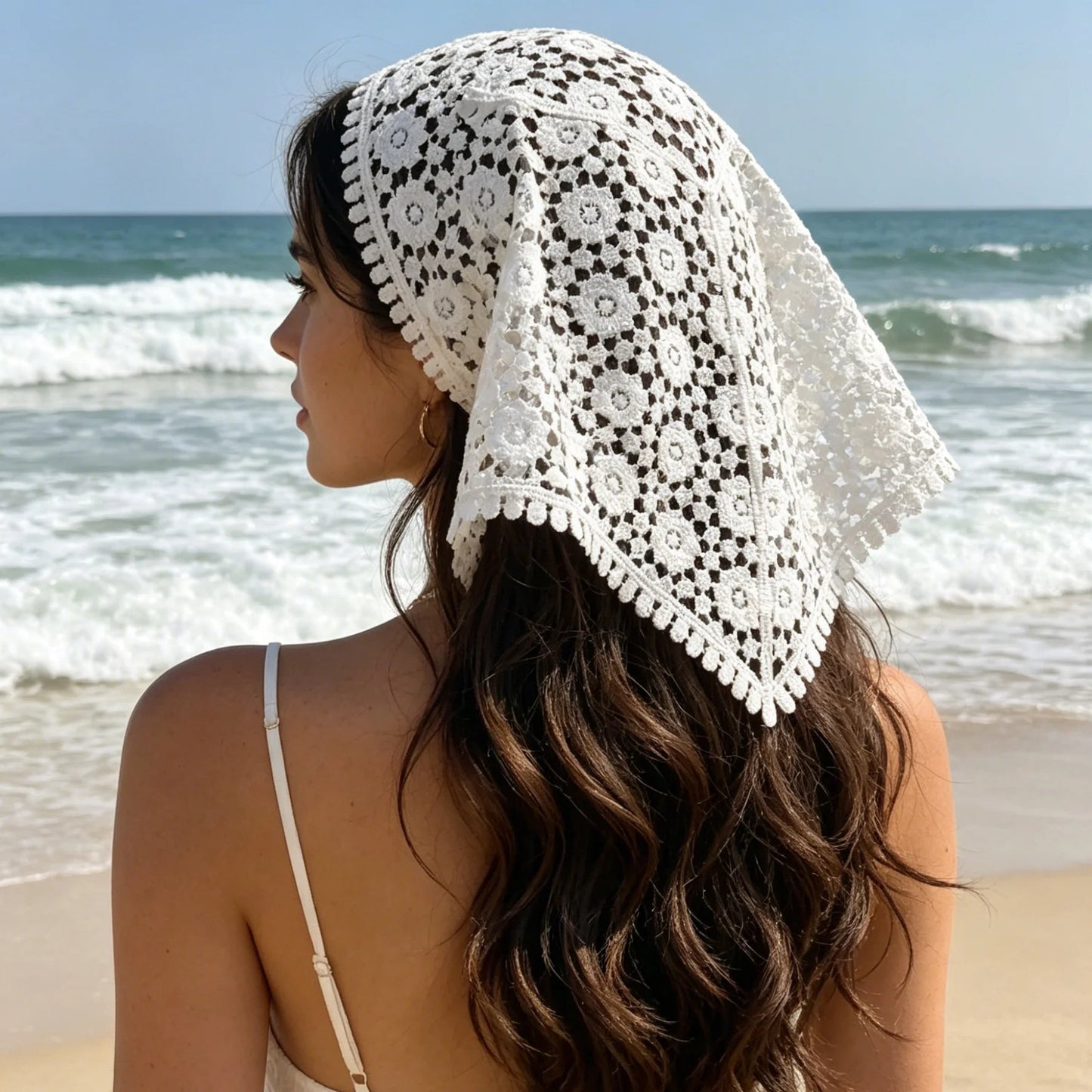 Margot Bohemian foulard triangle