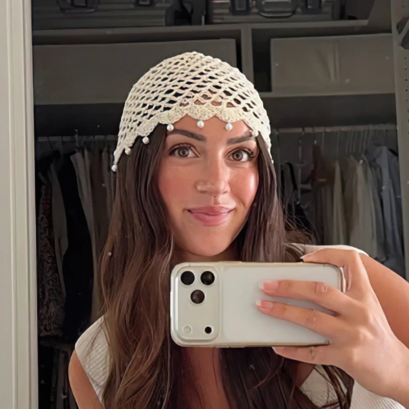 Bonnet ajouré Jane en crochet