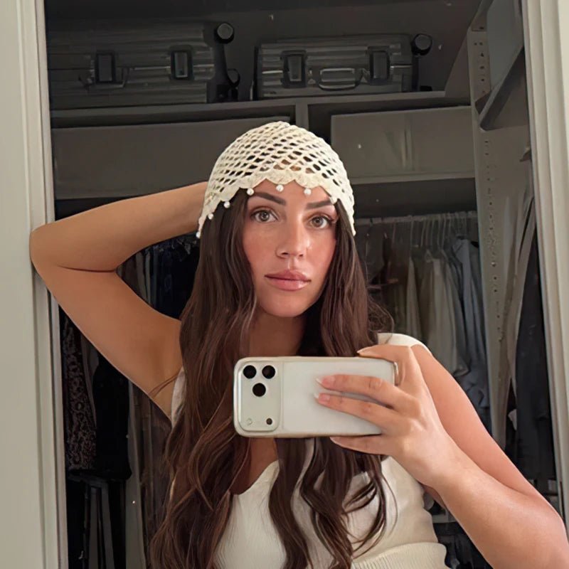Bonnet ajouré Jane en crochet