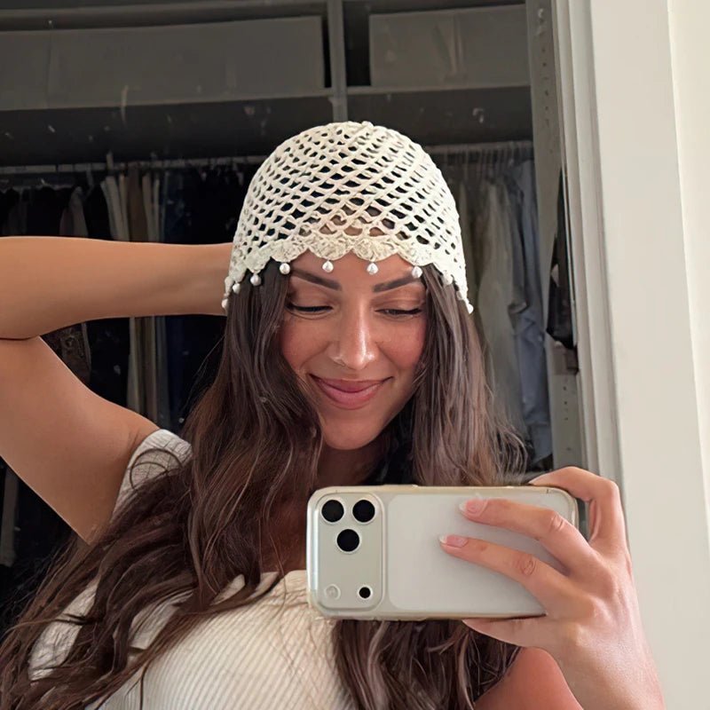 Bonnet ajouré Jane en crochet
