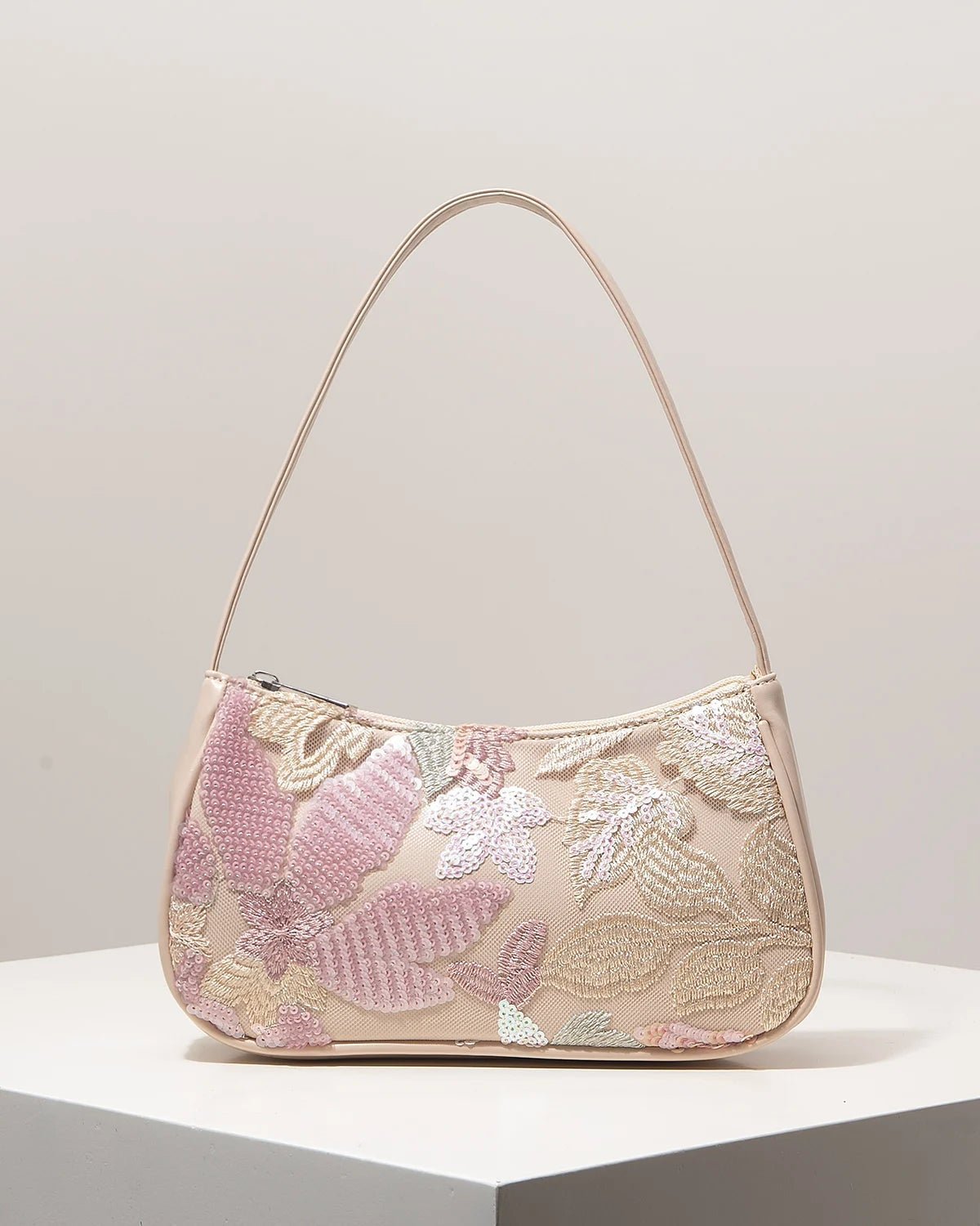 Sac à bandoulière Sophia brodé à sequins