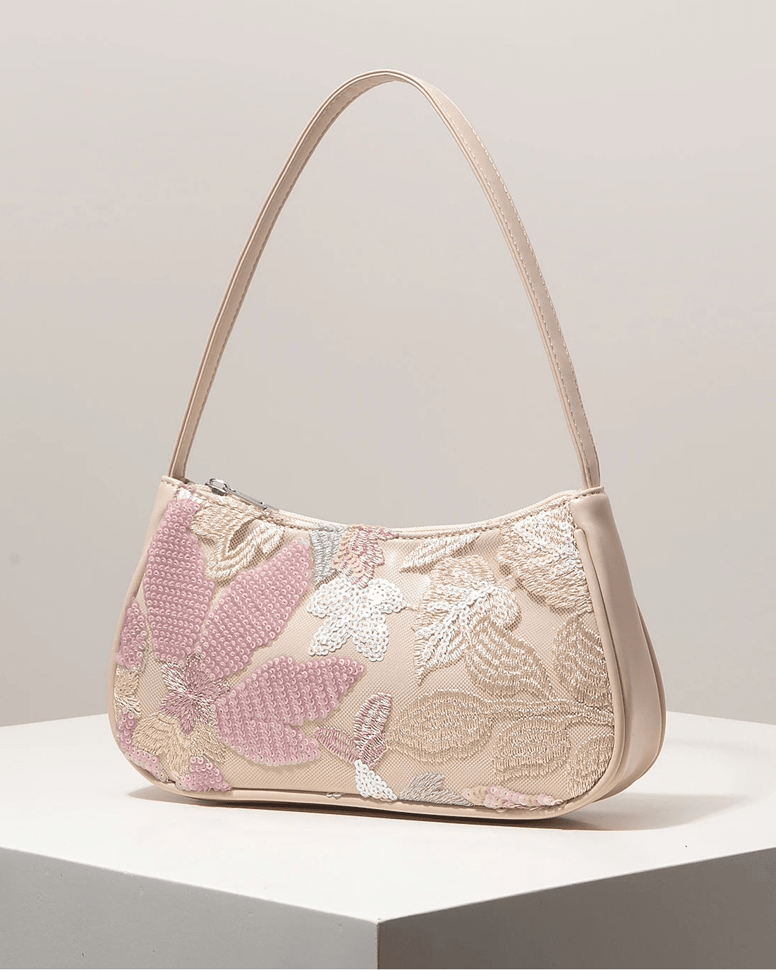 Sac à bandoulière Sophia brodé à sequins