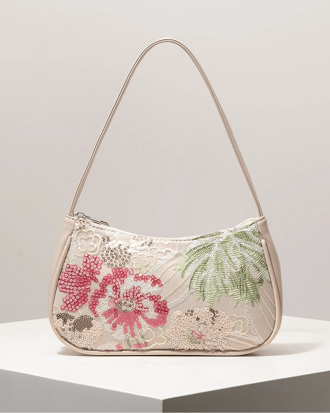 Sac à bandoulière Sophia brodé à sequins