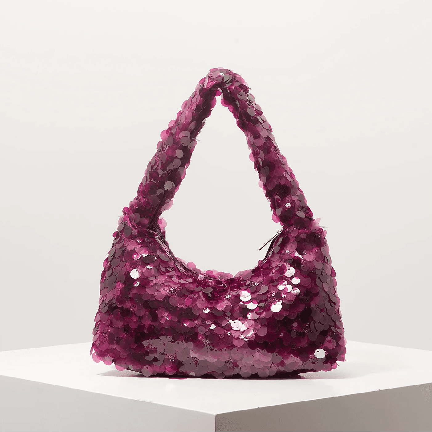 Sac d’épaule de soirée Margot à sequins