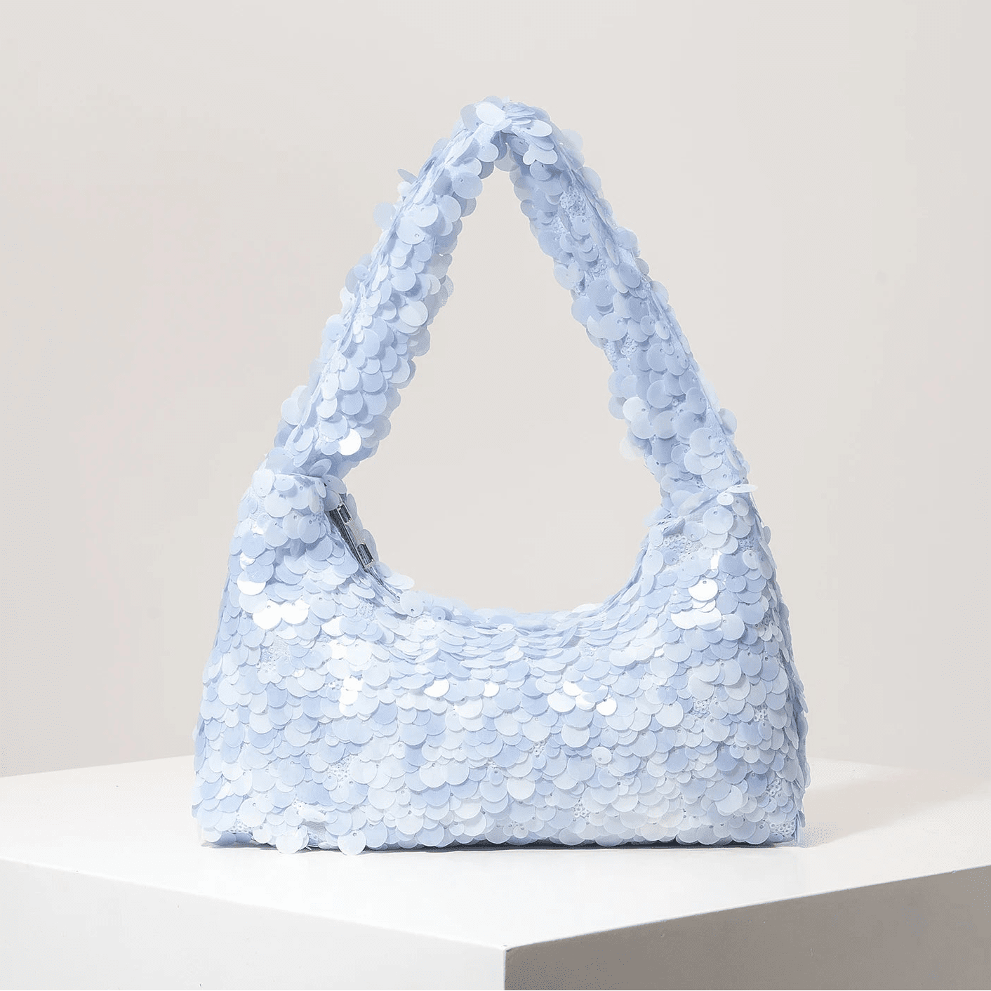Sac d’épaule de soirée Margot à sequins