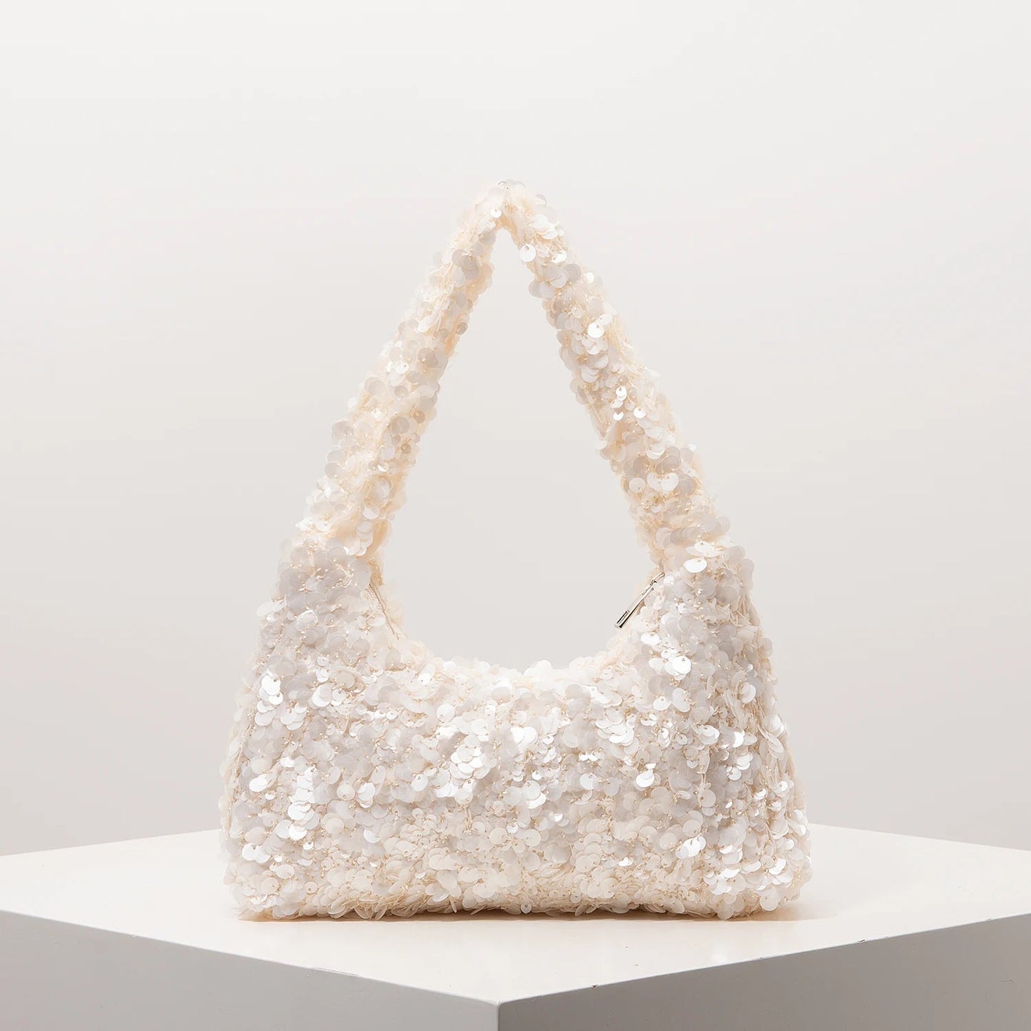 Sac d’épaule de soirée Margot à sequins