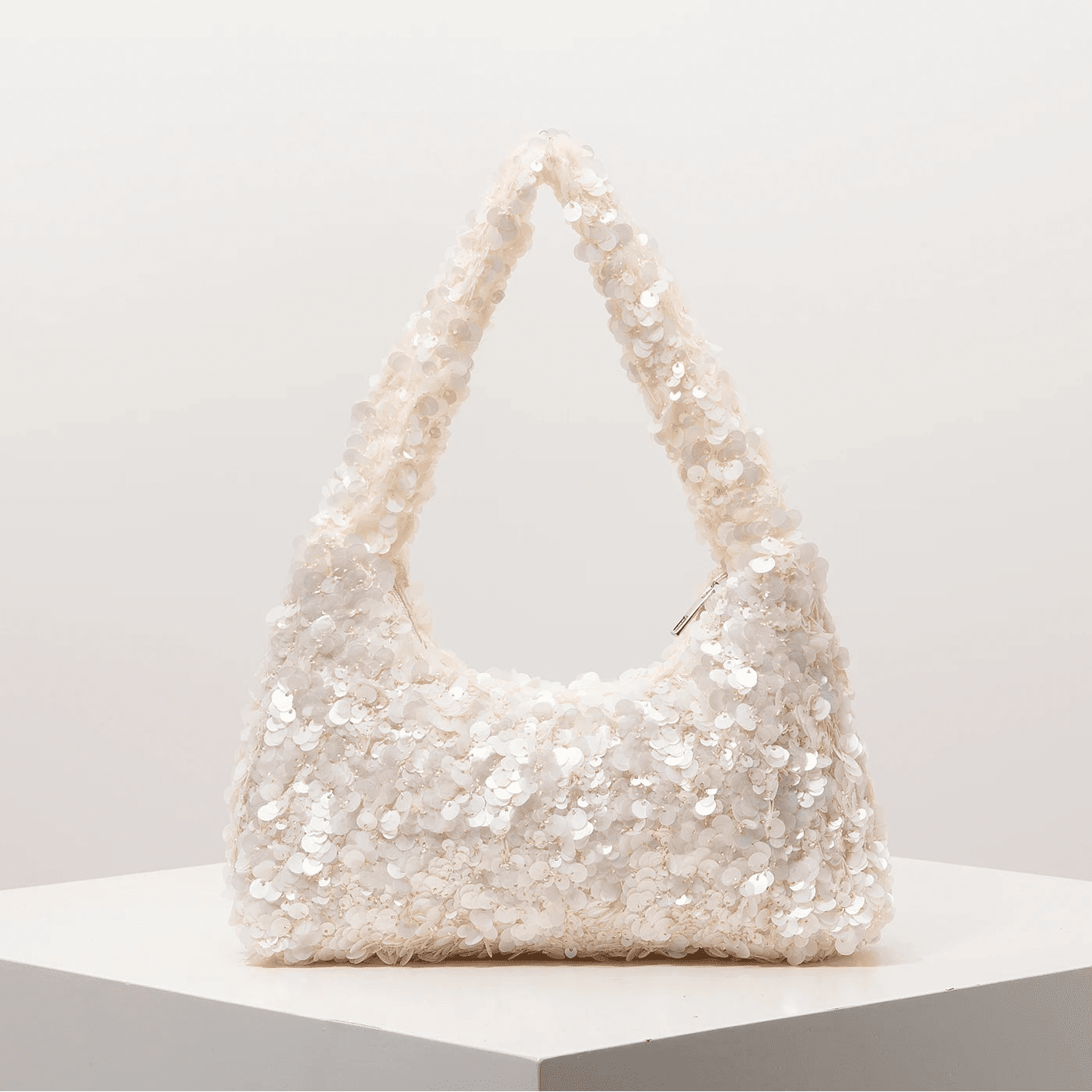 Sac d’épaule de soirée Margot à sequins