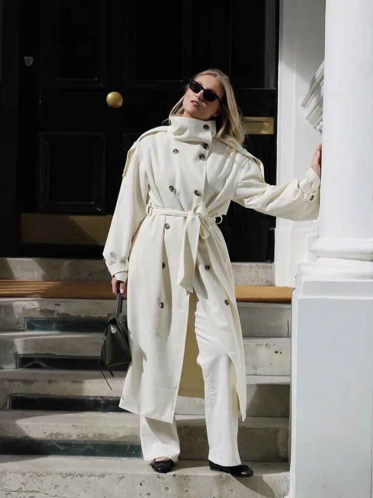 Trench-coat ceinturé Daniela