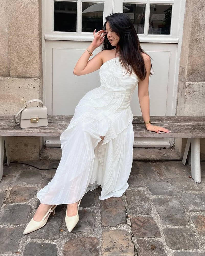 Robe de Soirée Amy Dos Nu A-line